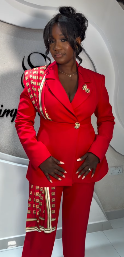 Formal Red Suit Pant